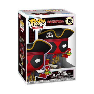 Funko Pop! Plus: Deadpool Literary Classics - Deadpool as Long John Silver - Collectable Vinyl Figure - Gift Idea - Official Merchandise - Toys for