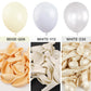 PartyWoo White Balloons 100 pcs 10 Inch Matte White Latex Helium Balloons for Wedding Bridal Graduation Engagement Baby Shower Gender Reveal Easter