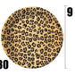 Serves 30 Guest Jungle Safari Zoo Animal Print Birthday Party Supplies Pack 9" Dinner Plates 7" Dessert Plates 12 oz Cups Napkins Zoo Animal Print