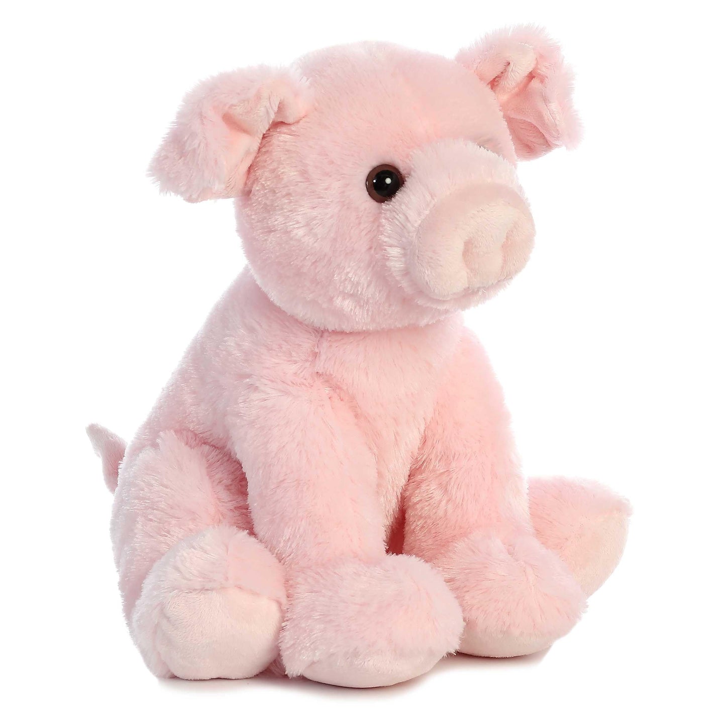 Aurora® Cuddly Pig Stuffed Animal - Cozy Comfort - Endless Snuggles - Pink 14 Inches