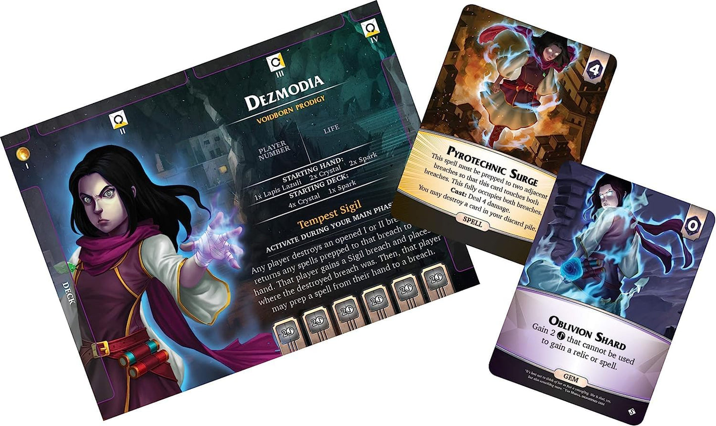 Aeon's End War Eternal - Cooperative Sci-Fi Fantasy Strategy Deck-Building Board Game for 1-4 Players Ages 14+ 60 Minute Playtime By Indie Boards