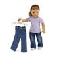 Emily Rose 18 Inch Doll Clothes Hangers 5-Pack White | Closet Storage Organizer Compatible with American Girl and Our Generation Doll Clothing | 18”