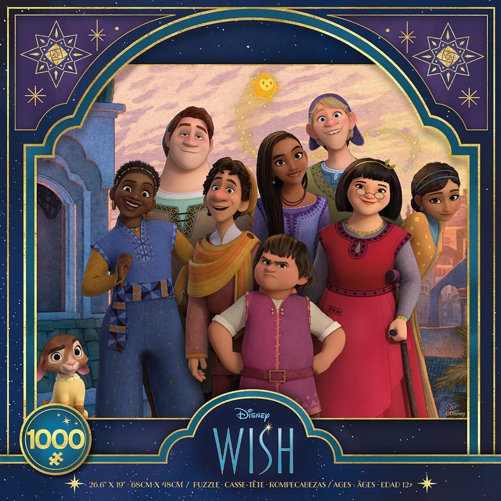 Ceaco - Disney - Wish - Valentino & Friends - 1000 Piece Jigsaw Puzzle