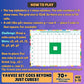 Yavvee 2-in-1 CubeQuest, 5 Figures, 100 Magnetic Building Cubes 0.8", 70+ Challenges & Dual-Sided Magnetic Theme Board, Magnetic Blocks Toy Building