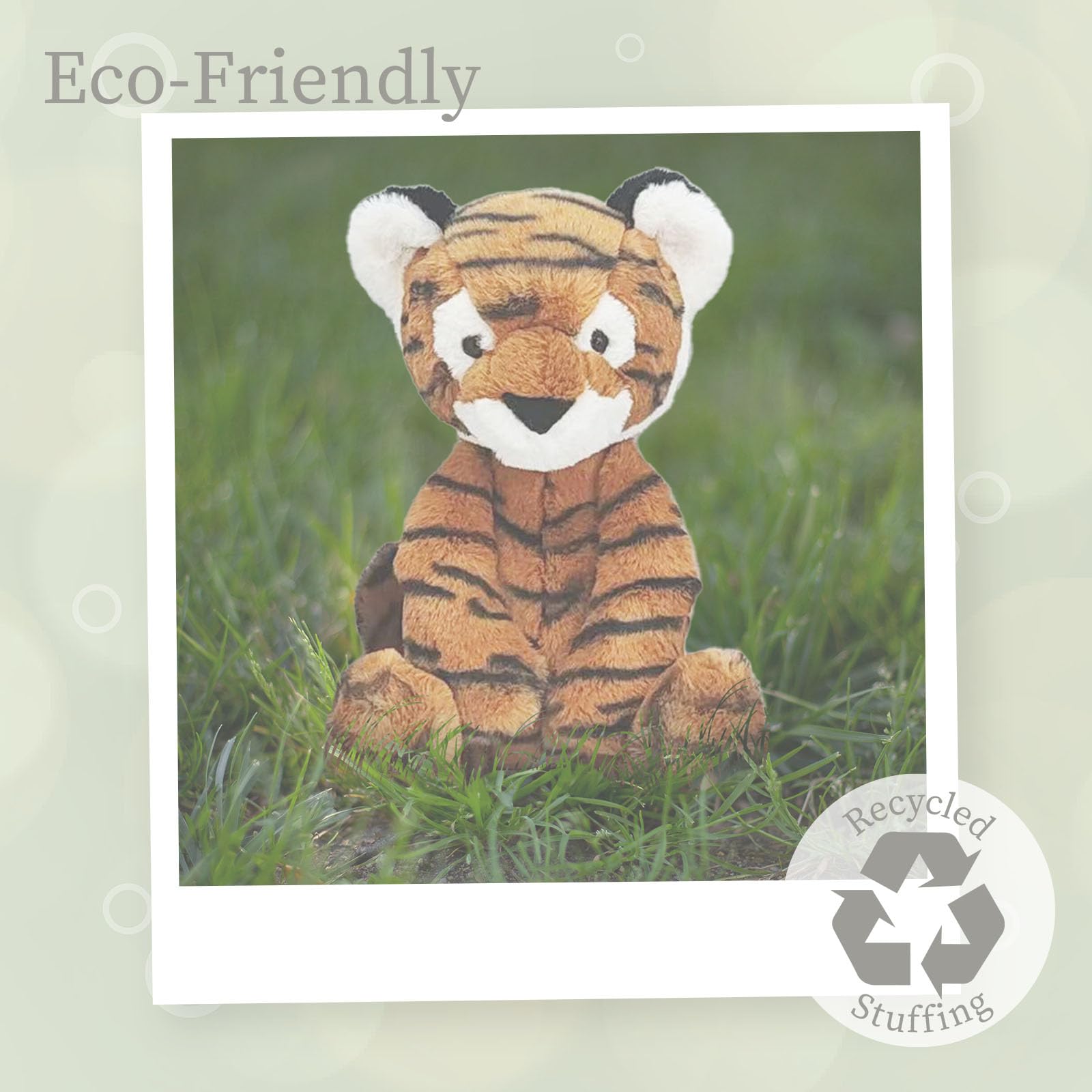 World's Softest Plush Stuffed Animal for Baby, Toddler, Kids, Adults - Adorable Toy Made from Kid-Friendly, Quality Materials - Lushee Tad Tiger, 16"