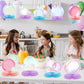 10 Pcs Bubble Honeycomb Centerpieces Bubble Table Decorations Bubble Party Decorations Mermaid Centerpieces for Tables Under The Sea Table Decorations