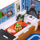 Disney Store Official Toy Story Moving Truck Vehicle Play Set - Eggman Movers Truck with Trailer, Andy's Room, Woody, Buzz Lightyear, Rex, RC, & Hamm