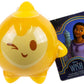 Mattel Disney Wish Star Reveals Mini Doll Surprise, Keychain Compact with Character Doll & Accessory (Styles May Vary)
