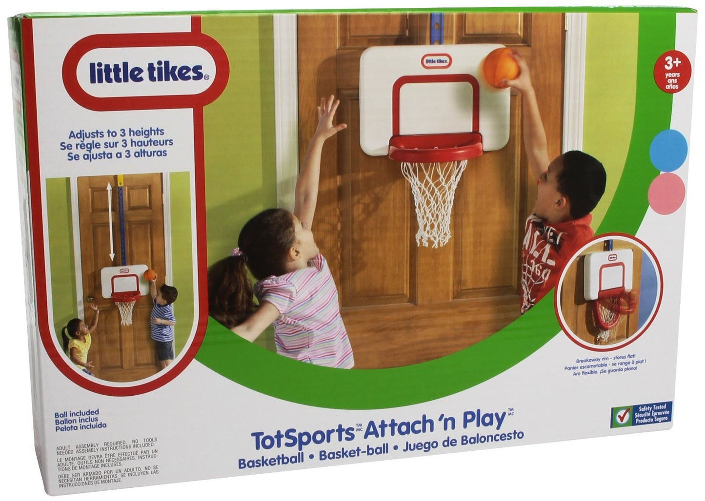 Little Tikes Attach 'n Play Basketball Set, Original , White