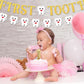 Pre-Strung Tooth Theme Banner Decorations, Gold Glitter Letter Garland with Tooth-Shaped Hanging Decor for Dental Clinic, Oral Health Events