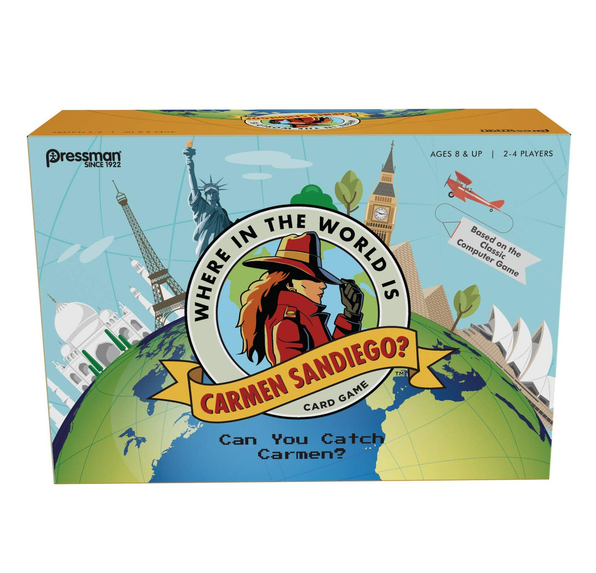 Where in the World is Carmen Sandiego? Card Game - Based On The Classic Computer Game by Pressman