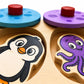 Egg Hatching Animal Puzzle for Toddlers 1-3, Wooden Montessori Toy