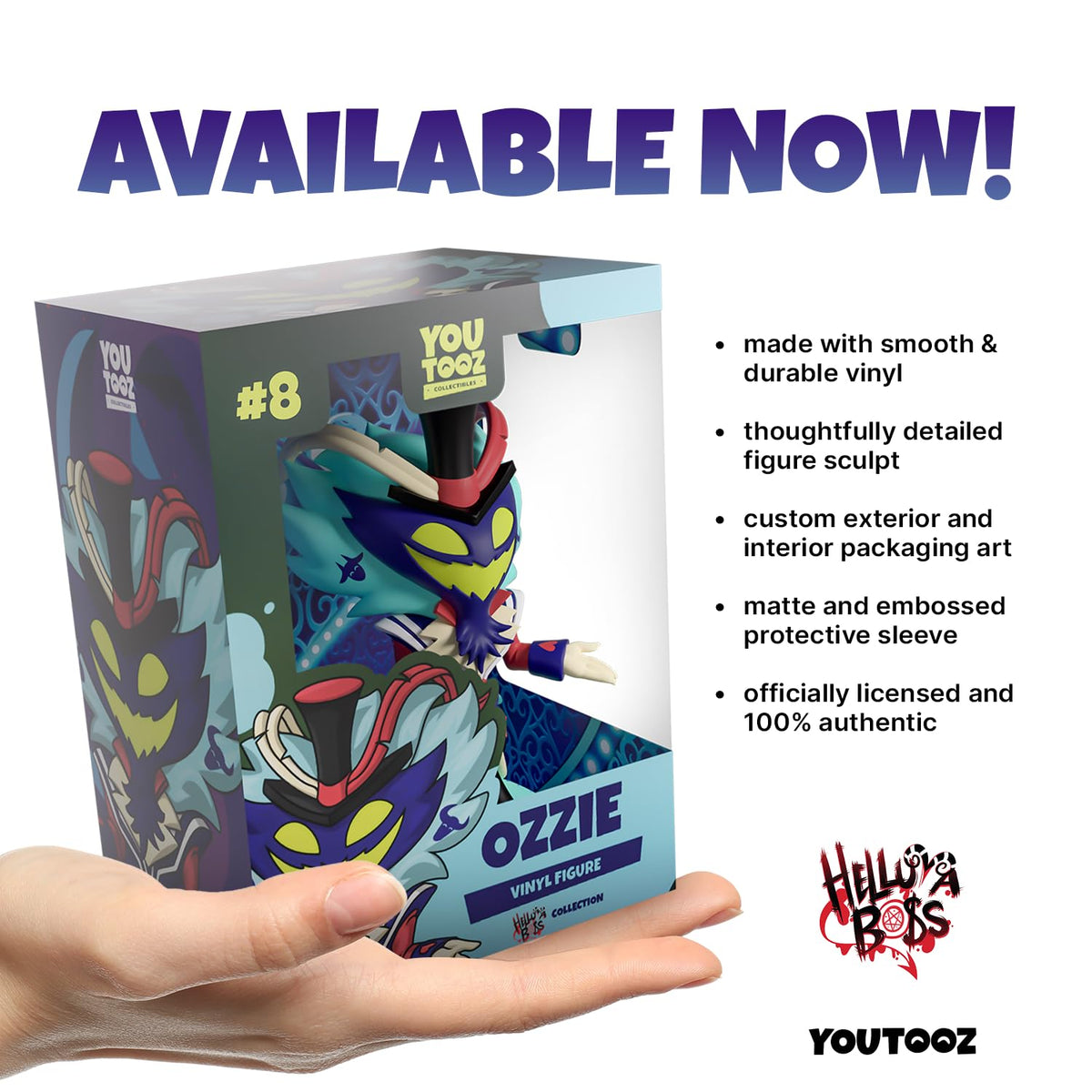 Youtooz Helluva Boss Ozzie 5" Vinyl Figure