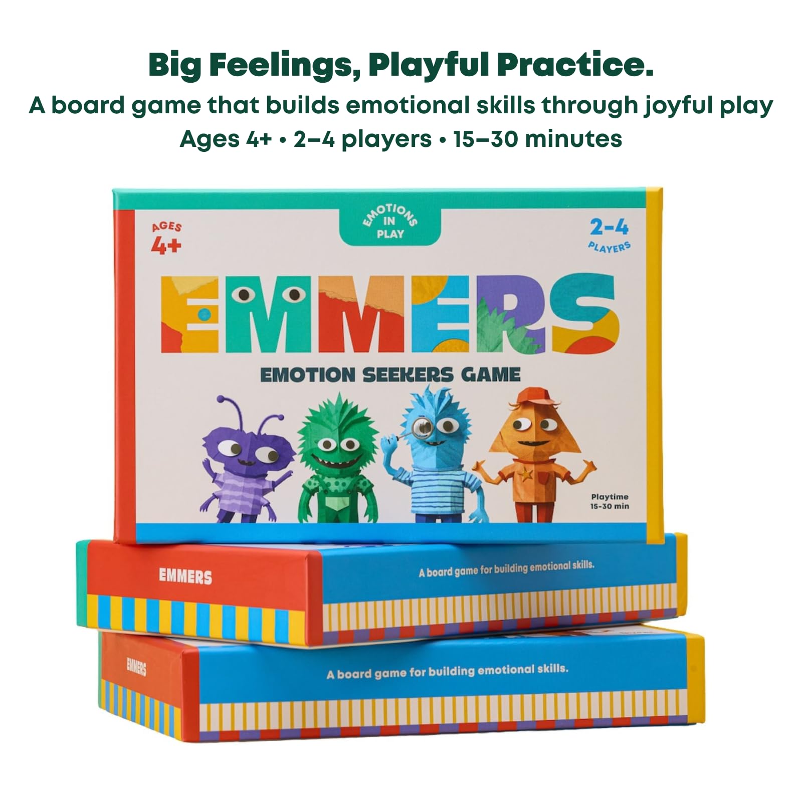 Emotion Seekers Game - Kids Board Game for Social Emotional Learning - Teaches Social Skills, Emotion Regulation & Empathy - Families & Therapy