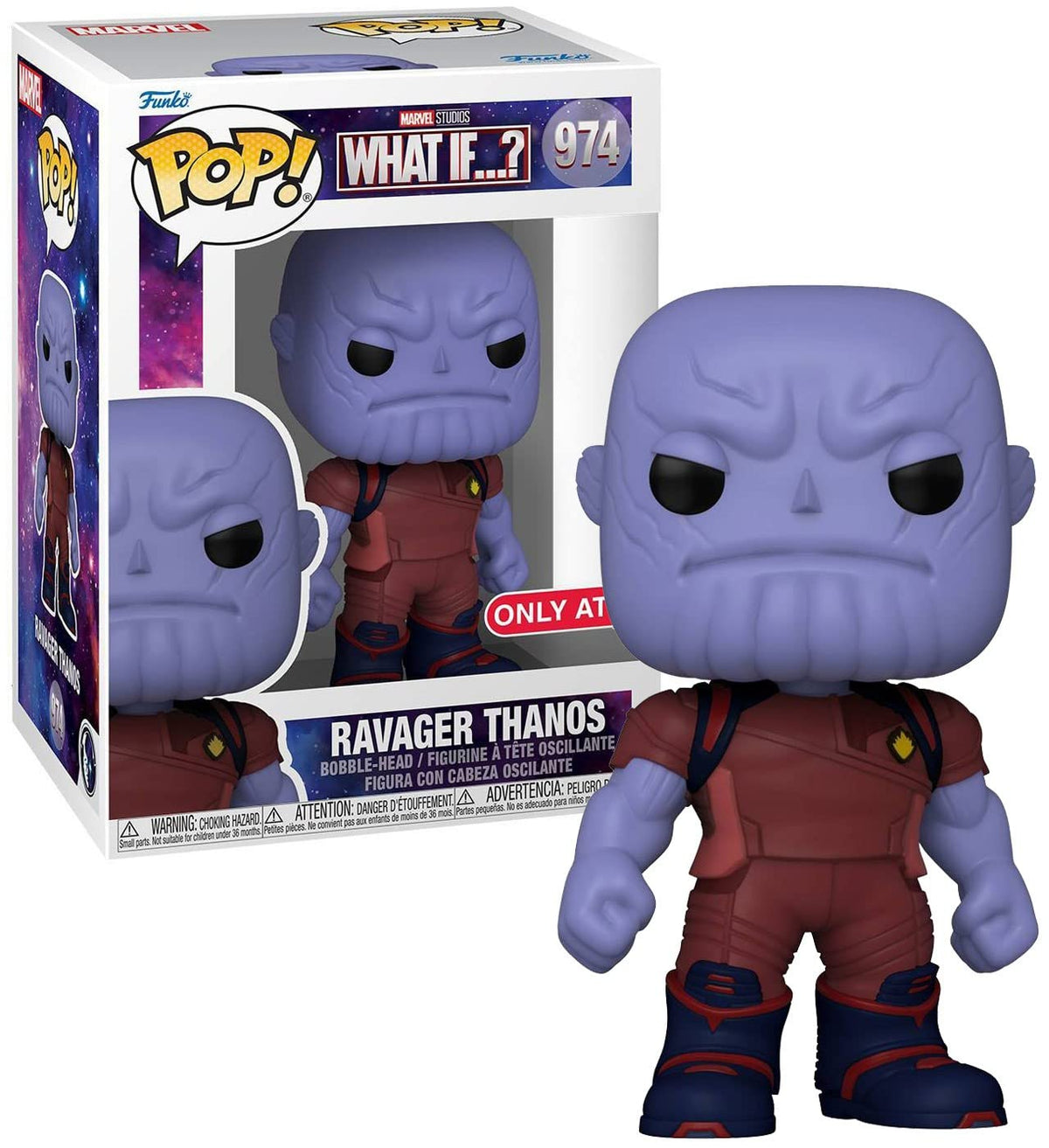 Funko What If? POP! Marvel Ravager Thanos Exclusive Vinyl Figure #974