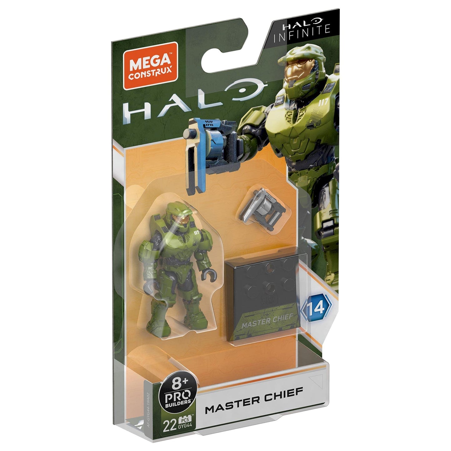 Mega Construx Halo Infinite Heroes Series 14 Master Chief Mini Figure
