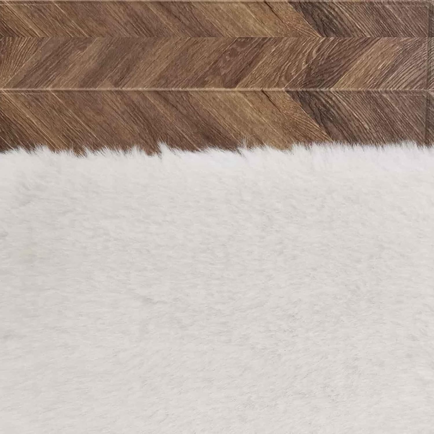 Miniature Square White Rug, Soft Carpet Decor for 1/12 Scale Dollhouses, Lightweight and Decorative Accessory for Doll House Interiors