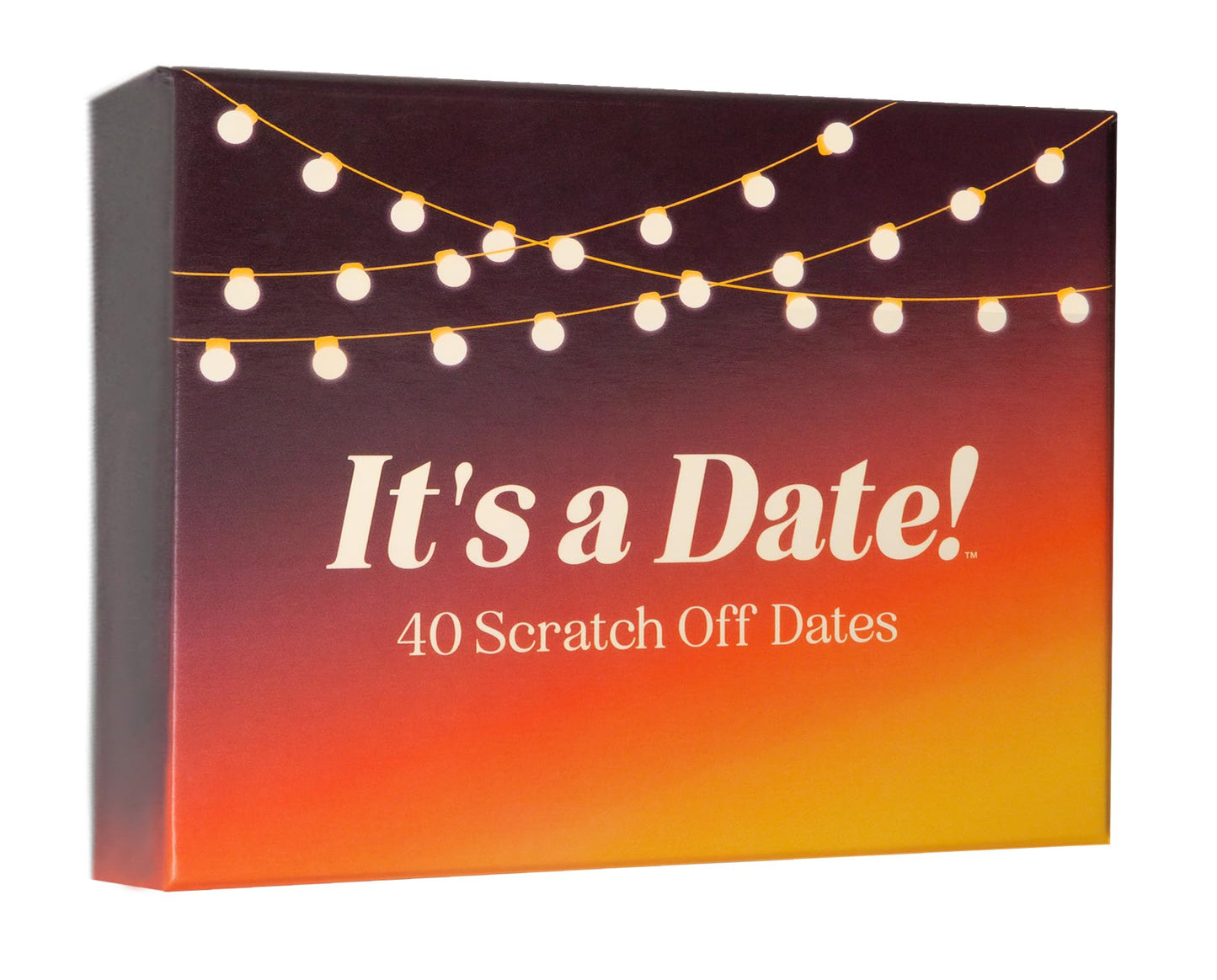 It's a Date!, 40 Fun and Romantic Scratch Off Date Night Ideas for Him, Her, Girlfriend, Boyfriend, Wife, Husband & Couples, Valentine's Gift for Men