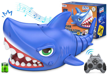 Remote Control Shark Toy for Kids | Rechargeable RC Shark Robot with Realistic Biting & Swimming Action, Interactive Electronic Pet for Boys & Girls