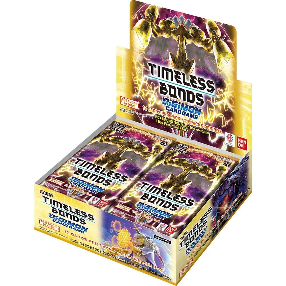 Digimon CCG Timeless Bonds Booster Box (BT26) - 24 Packs
