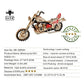 3D Wooden Puzzle,Motorcycle Model,Age 15+ Assembly Home Decors Adult Craft Kits, DIY Brain Teaser Projects/Challenge for Adults (98Piece/Set)