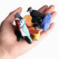 10 Pcs Realistic Bird Animals Figurines Model, Miniature Birds Figure Cake Cupcake Topper, Parakeet, Quetzal, Macaw, Hummingbird, Toucan, Cockatoo
