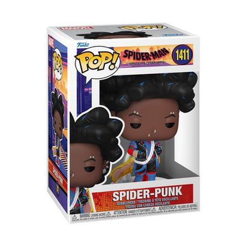 Funko POP! Marvel: Spider-Man Across The Spider-Verse - Spider-Punk - Unmasked - Collectable Vinyl Figure - Gift Idea - Official Merchandise - for