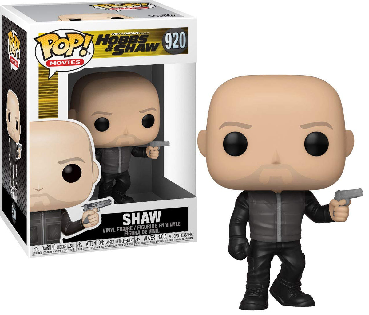 Funko Pop! Movies: Hobbs & Shaw- Shaw, Multicolor, (Model: 47752)