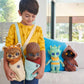 Mattel Star Wars Galactic Pals Plush Toy, Wookiee 11-inch Soft Doll Set with Carrier & Personality Profile Card for Personalized Experience