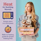 warmies Hugs Duo, Microwavable & Weighted Stuffed Animals, Sloth - Heated Stuffed Animal Plushie for Warmth & Comfort - Cute Soft Plush Toys