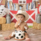 Vgaruint Cowboy Rodeo 1st Birthday High Chair Banner