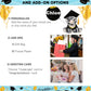 DolliBu Squat White Tiger Graduation Plush Toy - Soft Tiger Plush Graduation Stuffed Animal Dress Up with Gown & Cap with Tassel Outfit - Gift