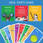 Sports Card Game - Soccer Basketball Volleyball Football Tennis - Speed-Matching Board Games for Adults Wildly Entertaining & Easy to Learn