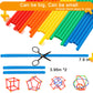 RAINBOW TOYFROG Straw Constructor Toys Stem Building Toys - 300 Pcs Connectors Toy Building Sets Kids Toys for Boys & Girls - Straw Building Set