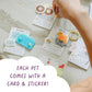 Buffalo Games Pop It Pets - Season 2 - The Ultimate Sensory Fidget Toy - Popping Bubbles and Adorable Characters - Collector map with Cards and
