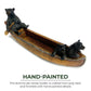 Rivers Edge Products Canoe Dominos Set, 10", 2-10 Players