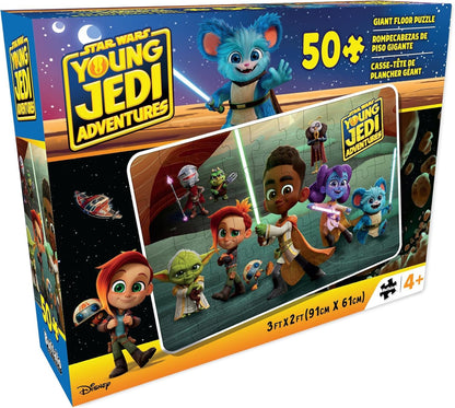 Buffalo Games - Star Wars™ Young Jedi - 50 Piece Floor Puzzle for Kids 4-8