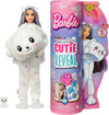 Barbie Cutie Reveal Doll, Snowflake Sparkle Polar Bear Costume, 10 Surprises Including Mini Pet & Color Change