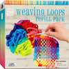 Hapinest Loom Bands Kit Potholder Weaving Loom Refill Loops, Loom Knitting Kit for Kids, Makes 8 Pot Holders 288 Loom Loops in 8 Colors, Potholder