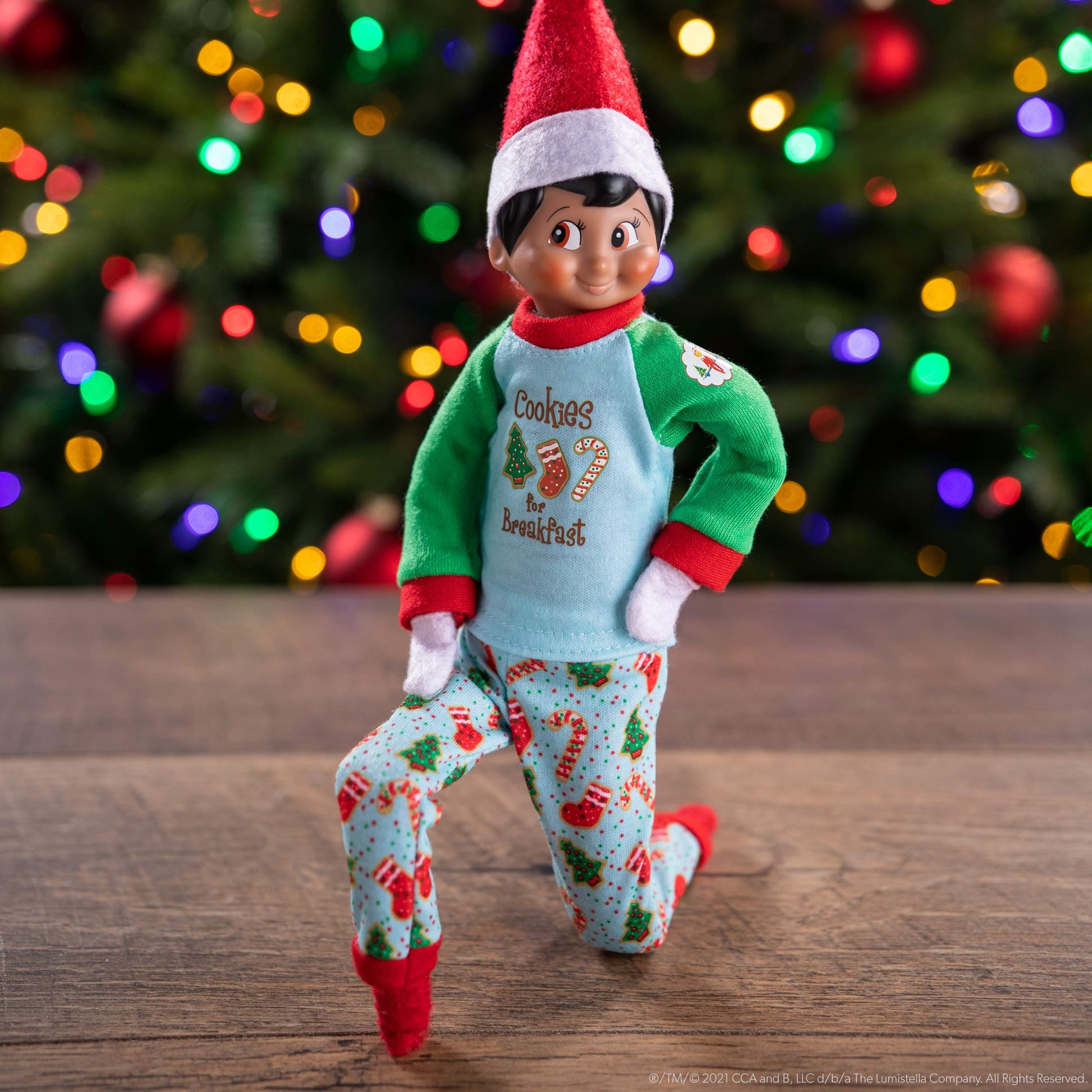 The Elf on the Shelf Claus Couture Cookie PJs