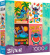 Ceaco - Disney Stitch Collage - 1000 Piece Jigsaw Puzzle for Adults