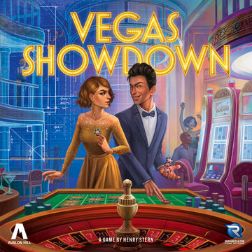 Renegade Game Studios: Vegas Showdown Strategy Board Game, Las Vegas Casino Building Game, Ages 14+, 3-5 Players, 75 Min
