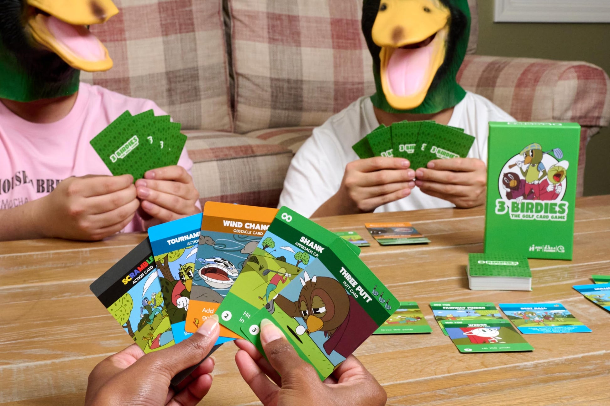 3 Birdies The Golf Card Game - Fun, Fast-Paced, and Strategic Family Games for Game Night, Easy to Learn, Great for Couples, Adults, Teens, and Kids