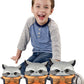 Mattel Marvel Cuutopia 10-inch Rocket Raccoon Plush Character, Super Hero Soft Rounded Pillow Doll, Collectible Toy for Kids & Fans Ages 3 Years Old