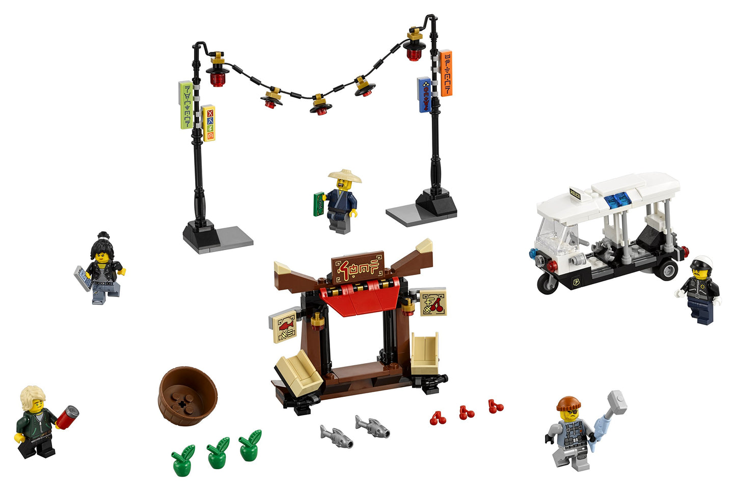 LEGO Ninjago Movie City Chase 70607 Building Kit (233 Piece)