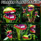 Piranha Plant Audrey 2 Building Blocks Set, Little Shop of Horrors Carnivorous Flower Model with 4 Openable Mouth, Toys Gifts for Kids Adults TV Movie