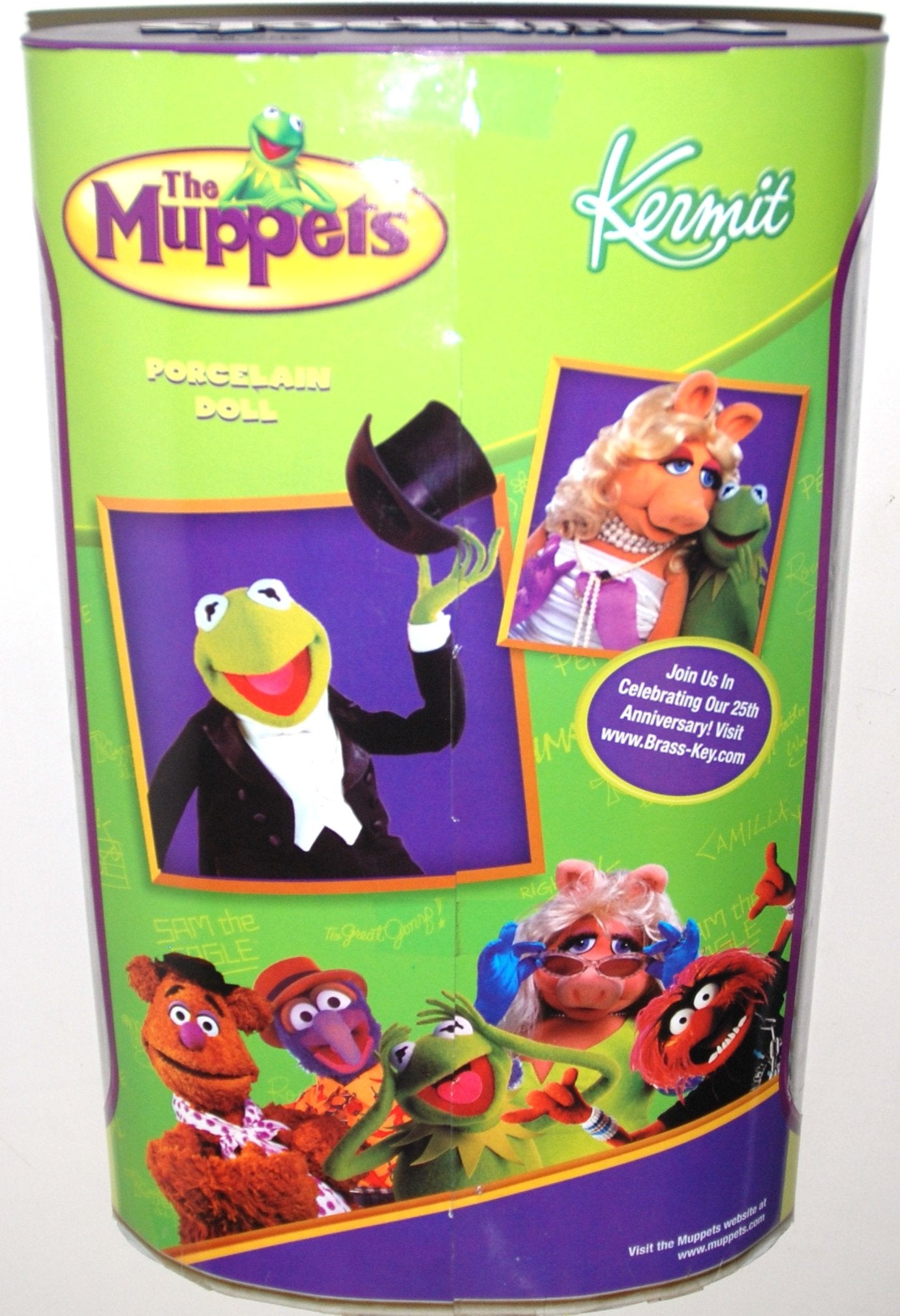 The Muppets; 12" Kermit (Porcelain Doll)