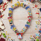 Silkovahamd Kindergarten Graduation Leis 2026 - Candy Lei Making Kit, 12 Candy Poly Tubing Clear 60 Paper Cards 3 Ribbon Rolls, Class of 2026