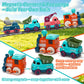 Toddler Train Toy, Train Set with Construction Vehicles for Kids Age 3-5