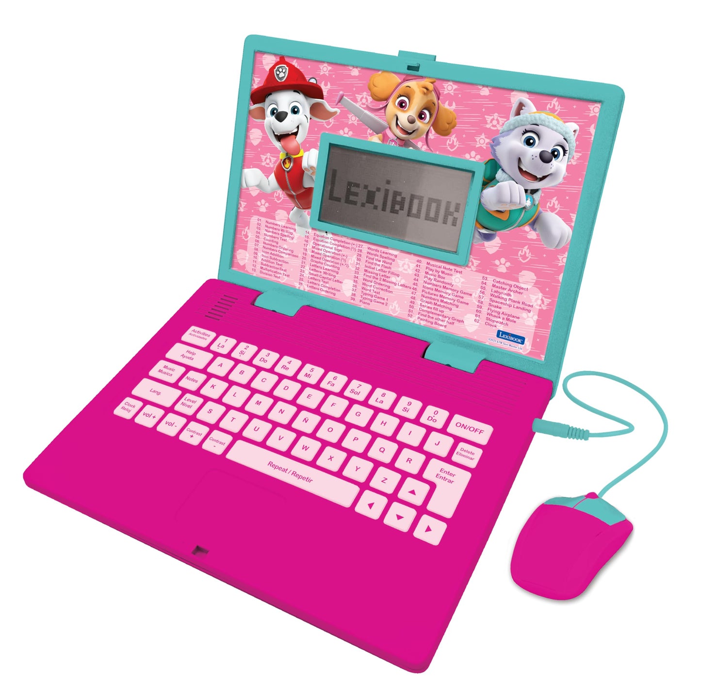 Lexibook, Paw Patrol Educational Laptop for Kids, JC598PAGi2